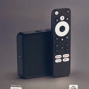 Newest TV Dcolor GD2 Google TV Box, a 4K Chromecast Media Player with 32 GB 🎁